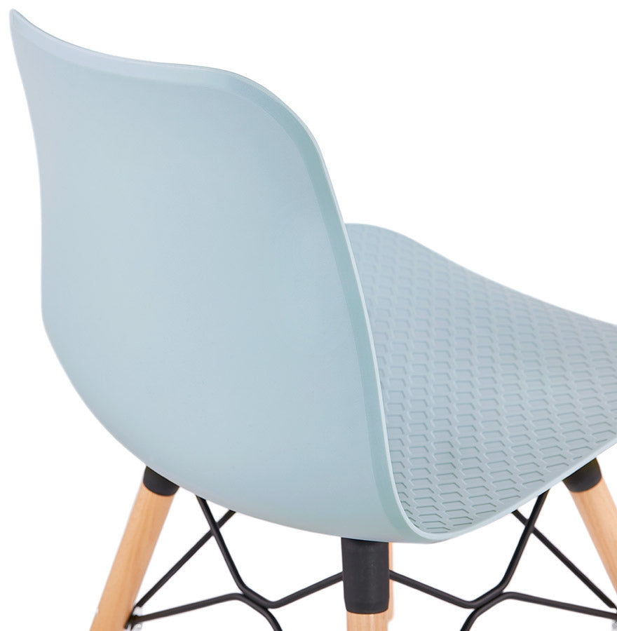 Nordique | Elegante blauwe designstoel – Scandinavisch comfort-OfficeKing