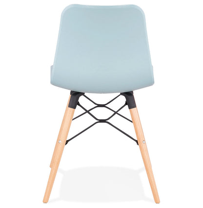 Nordique | Elegante blauwe designstoel – Scandinavisch comfort-OfficeKing