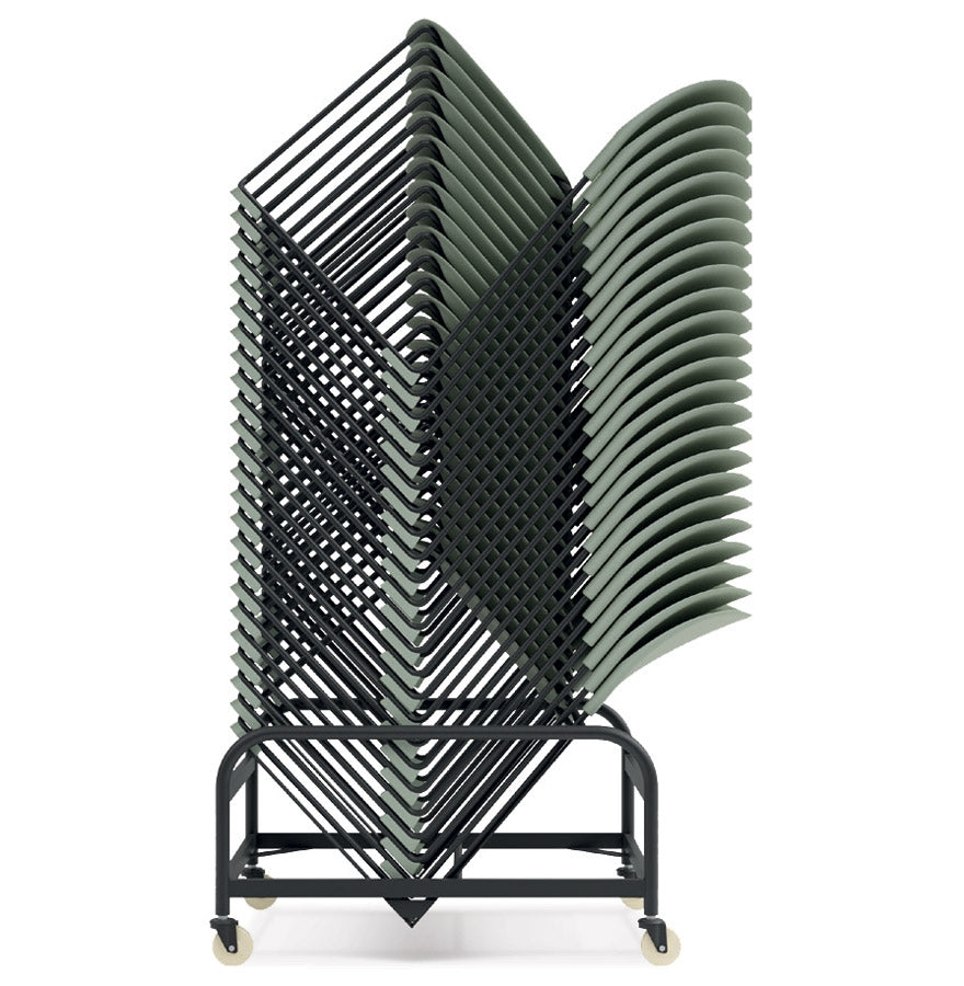 Luxora | Elegante stoelvervoer trolley – stijlvol en praktisch-OfficeKing
