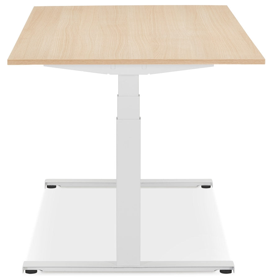 Tronique | Elektrisch verstelbaar bureau – luxe natuurlijke afwerking – 160x80 cm-OfficeKing