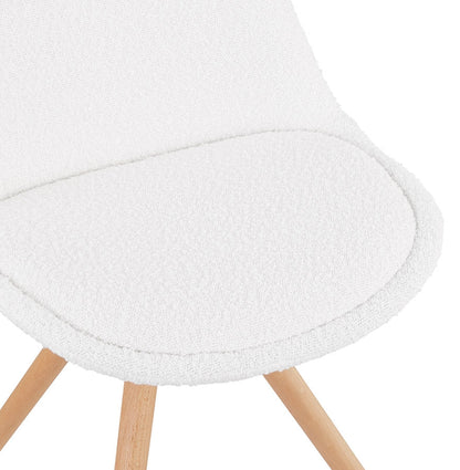 Nordique | Luxe badstof stoel met elegant ontwerp-OfficeKing