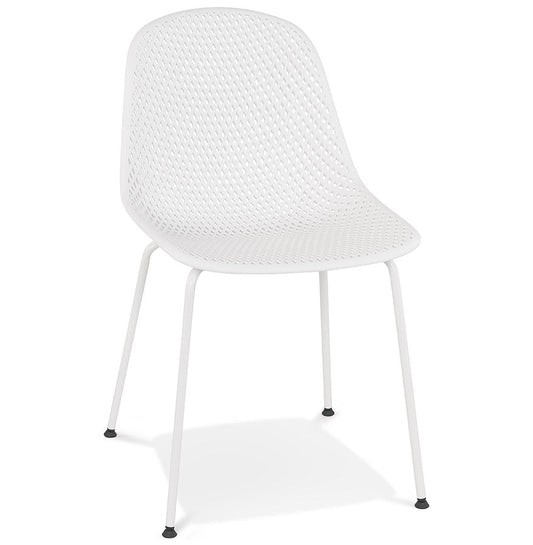 Alurea | Elegante geperforeerde stoel – perfect voor binnen en buiten-OfficeKing