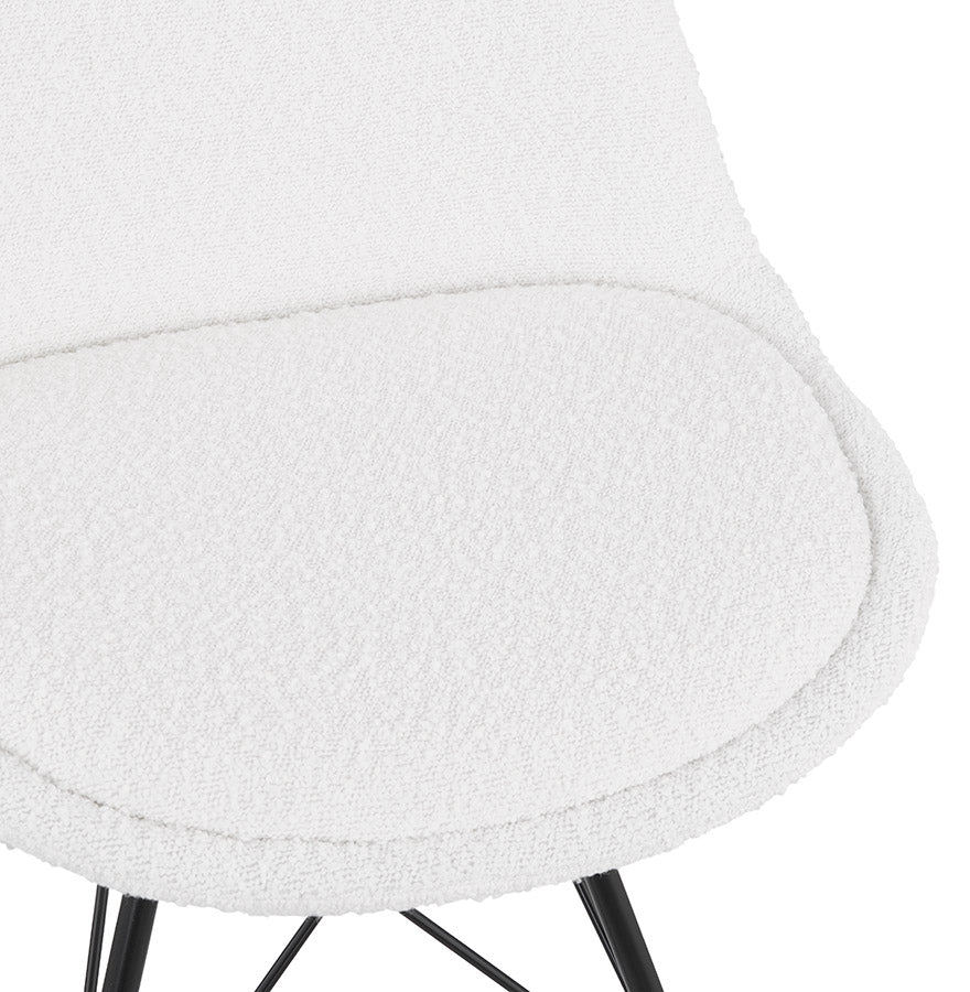 Violetis | Luxe industriële stoel – zachte badstof-OfficeKing