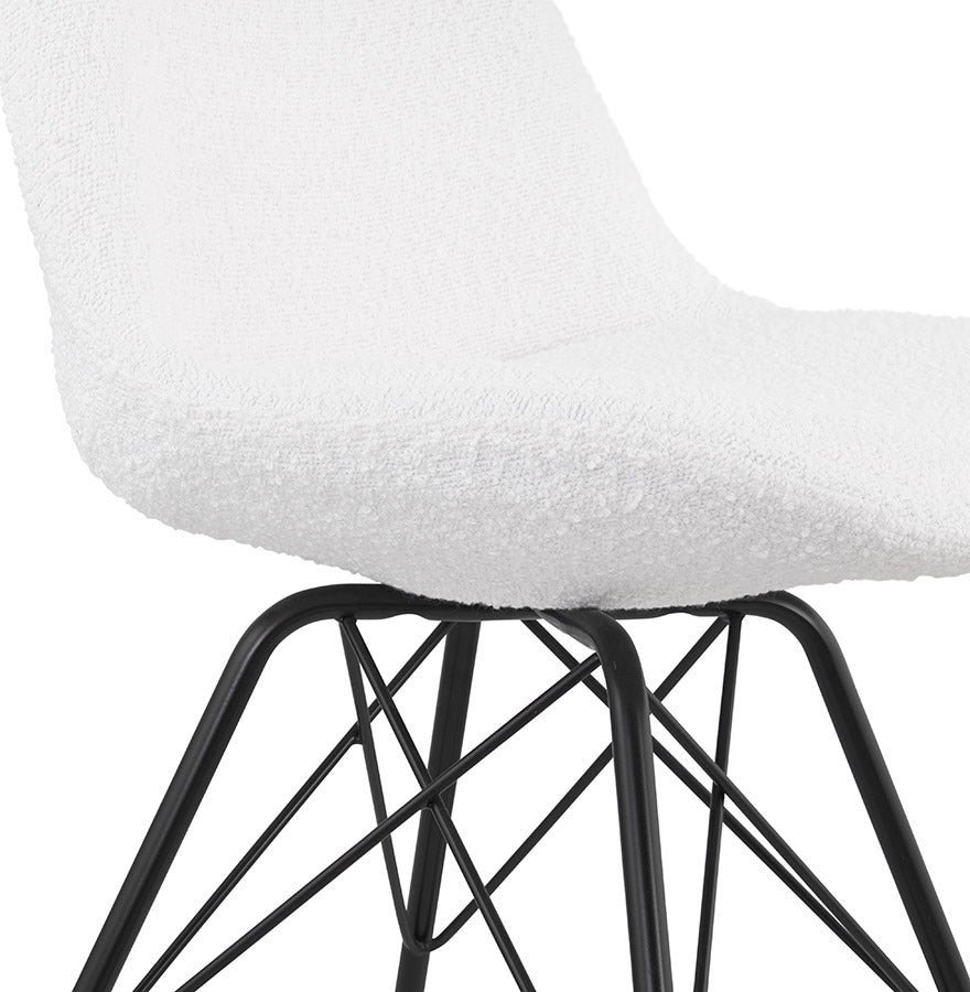 Violetis | Luxe industriële stoel – zachte badstof-OfficeKing