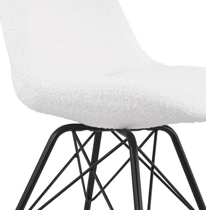Violetis | Luxe industriële stoel – zachte badstof-OfficeKing
