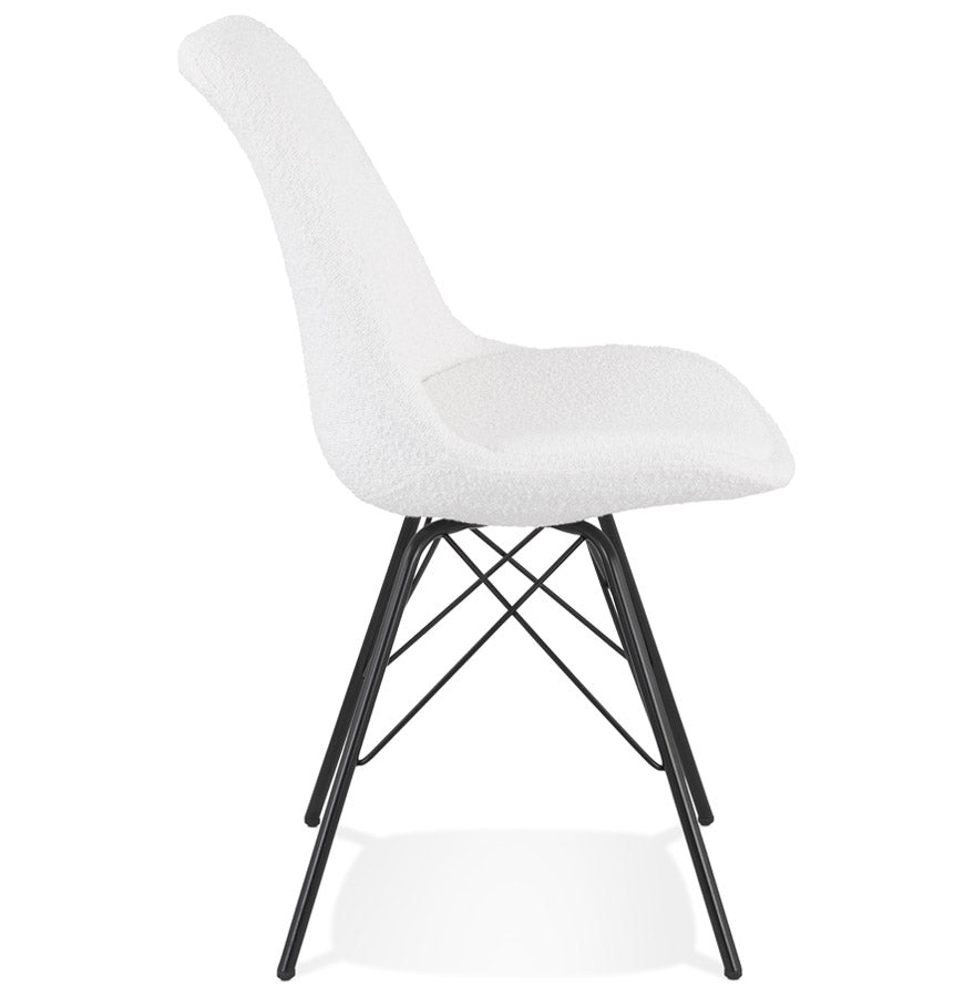 Violetis | Luxe industriële stoel – zachte badstof-OfficeKing