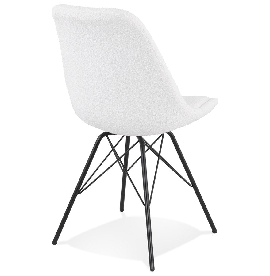 Violetis | Luxe industriële stoel – zachte badstof-OfficeKing