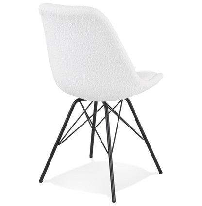 Violetis | Luxe industriële stoel – zachte badstof-OfficeKing