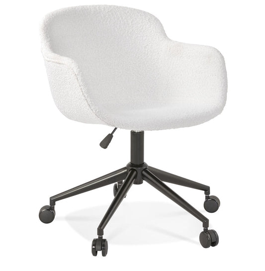 Vivanté | Luxe draaistoel met elegante boucléstof-OfficeKing