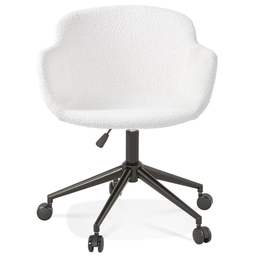 Vivanté | Luxe draaistoel met elegante boucléstof-OfficeKing