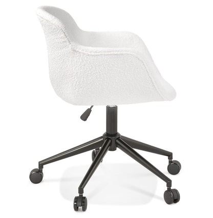Vivanté | Luxe draaistoel met elegante boucléstof-OfficeKing