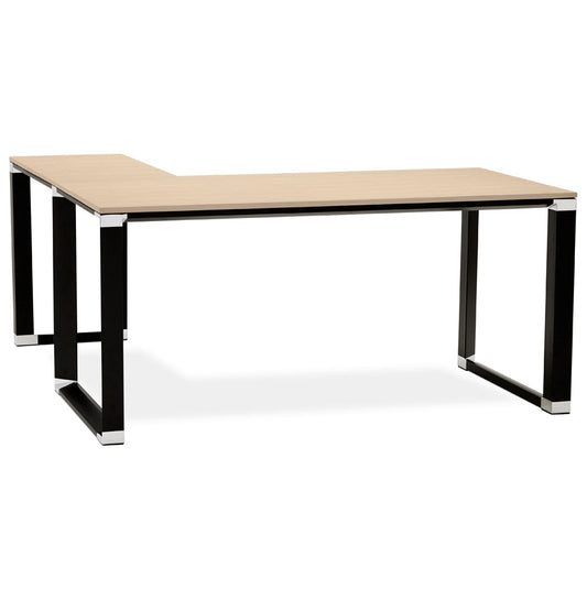 Elara | Luxe hoekbureau met natuurlijke afwerking - stijlvol en functioneel-OfficeKing
