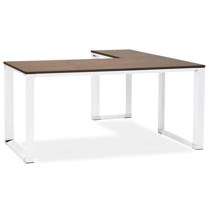 Virelle | Luxe Hoekdirectiebureau - Walnootafwerking, Elegante Keuze-OfficeKing