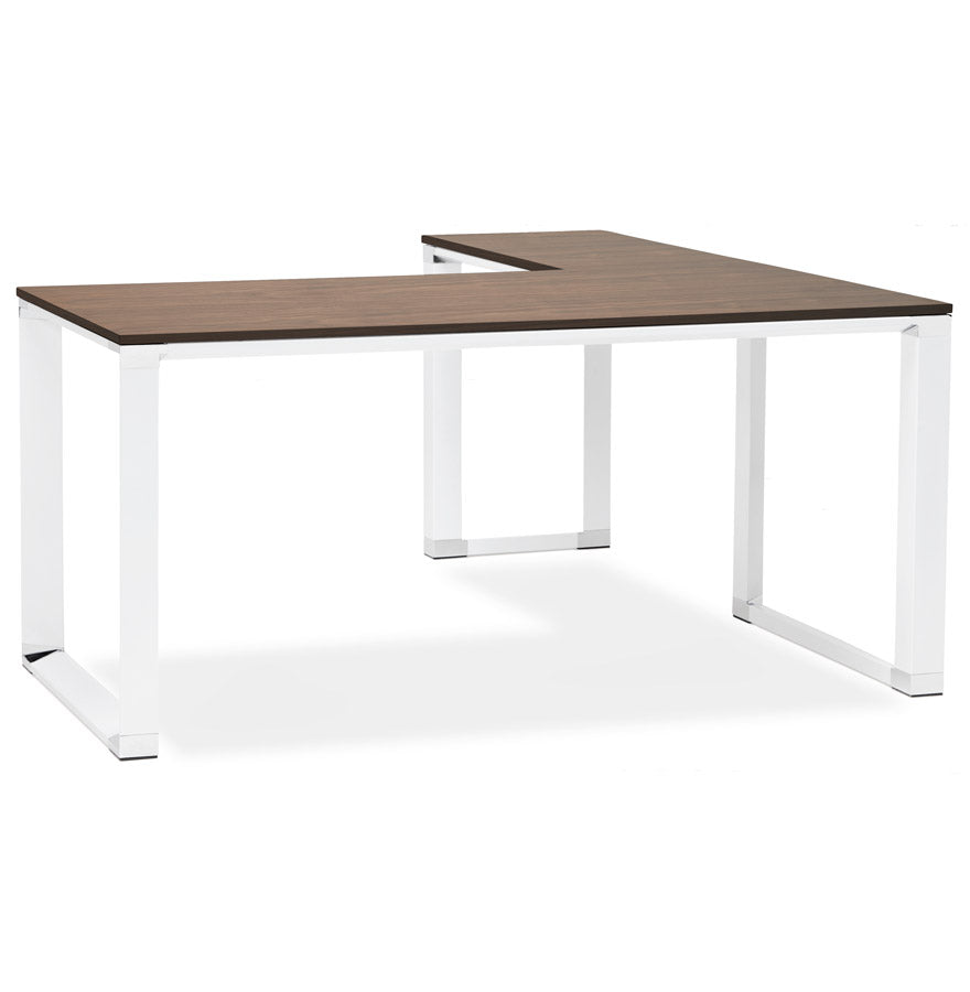 Virelle | Luxe Hoekdirectiebureau - Walnootafwerking, Elegante Keuze