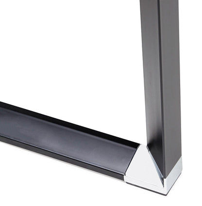 Noblewood | Elegante Designbureau – Notenhout en zwart metaal-OfficeKing
