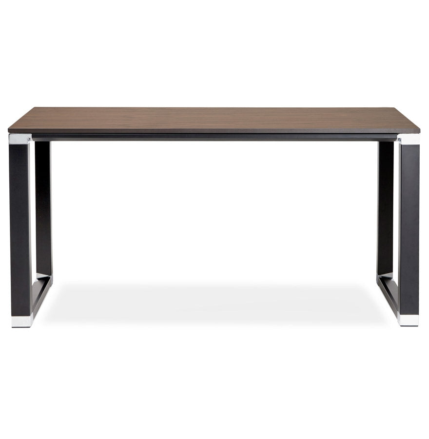 Noblewood | Elegante Designbureau – Notenhout en zwart metaal-OfficeKing