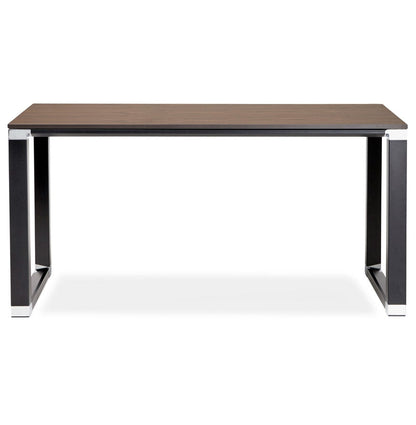 Noblewood | Elegante Designbureau – Notenhout en zwart metaal-OfficeKing