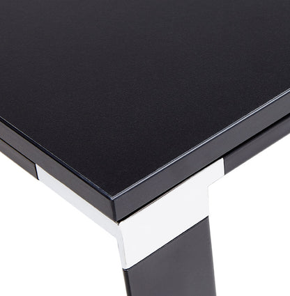 Xalora | Hoekvormig Directiebureau – Elegant zwart hout – Keuze in hoeken-OfficeKing