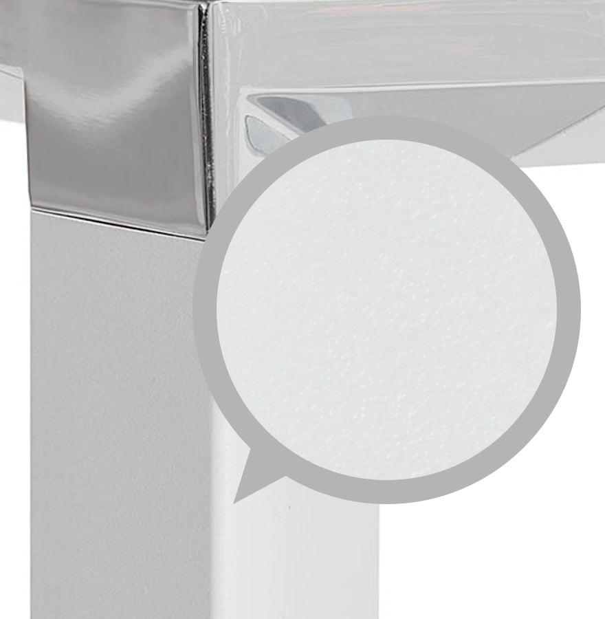 Valore | Luxe vergader- en eettafel – Walnoot met witte structuur – 200x100 cm