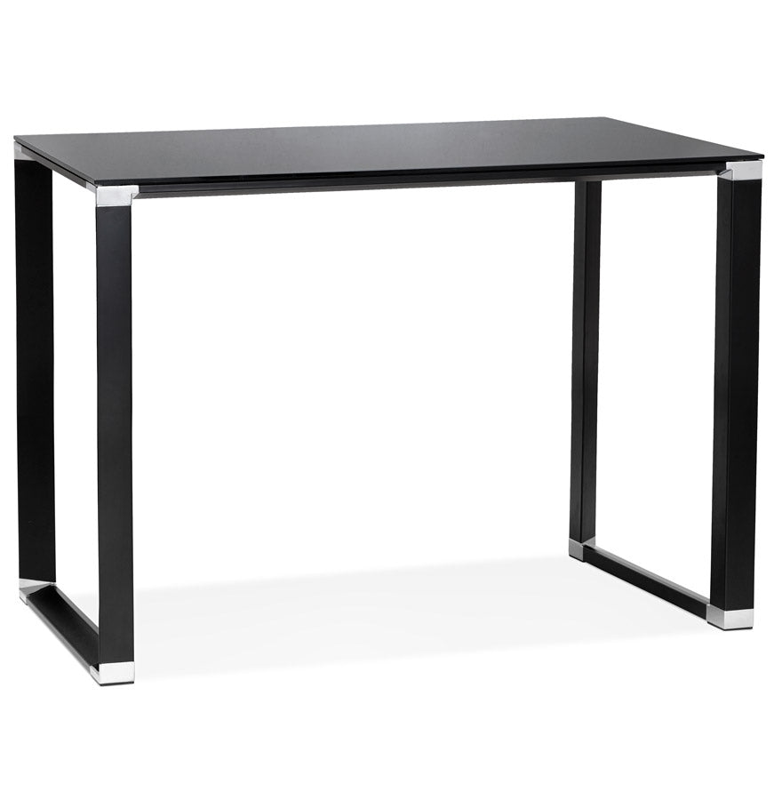 Vistara | Elegante Glas-Hochtafel – stilvolles Design – 140x70 cm-OfficeKing
