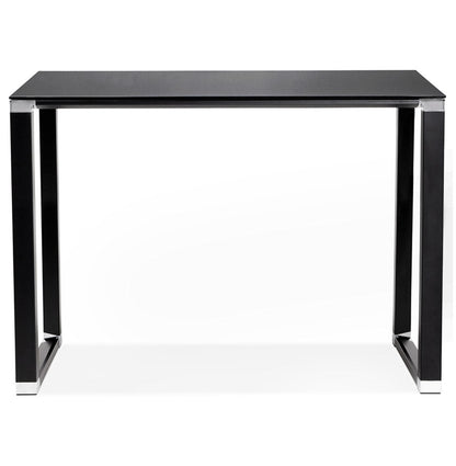 Vistara | Elegante Glas-Hochtafel – stilvolles Design – 140x70 cm-OfficeKing