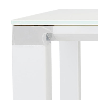 Luxeva | Elegante Hochglanz-Tisch – stilvolles Design – 140x70 cm-OfficeKing