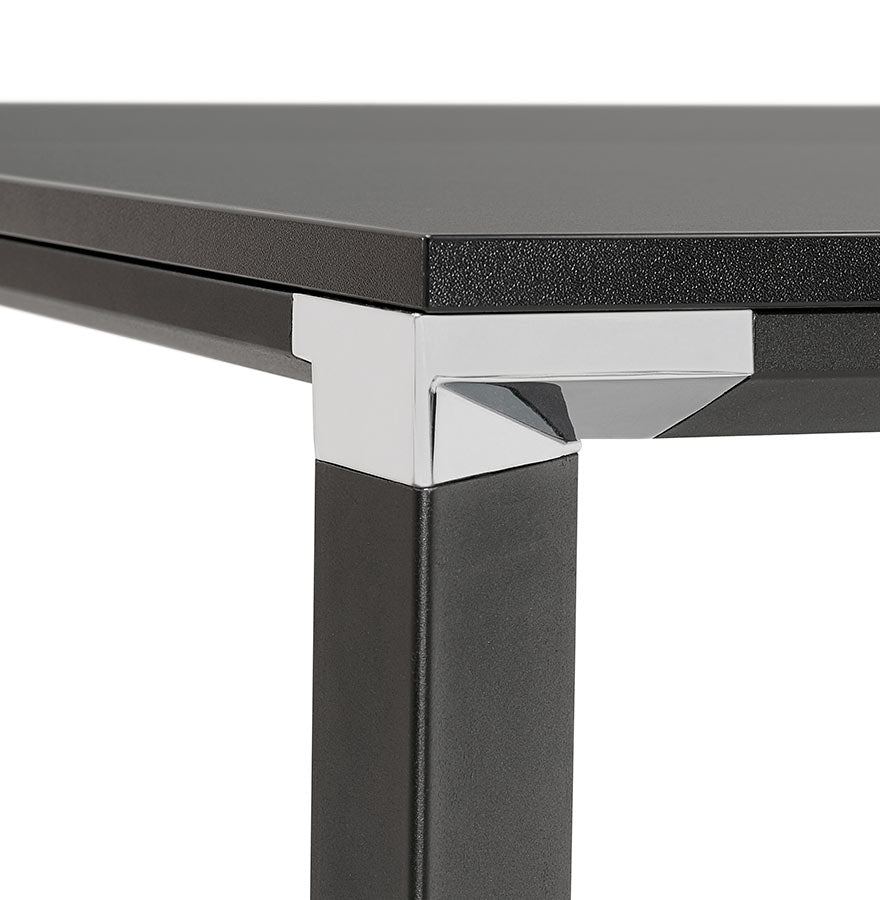 Vermora | Luxe Zwarte Vergadertafel – Ruimtelijk en Elegant-OfficeKing