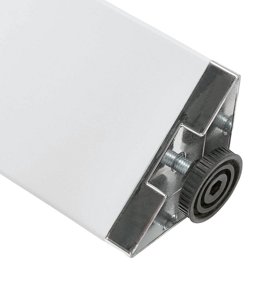 Valore | Luxe vergader- en eettafel – Walnoot met witte structuur – 200x100 cm