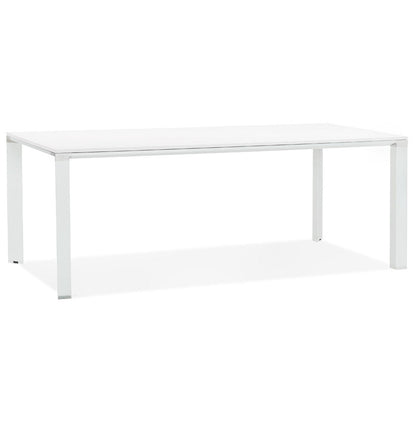 Alurea | Elegante eettafel in wit hout – veelzijdig en stijlvol-OfficeKing
