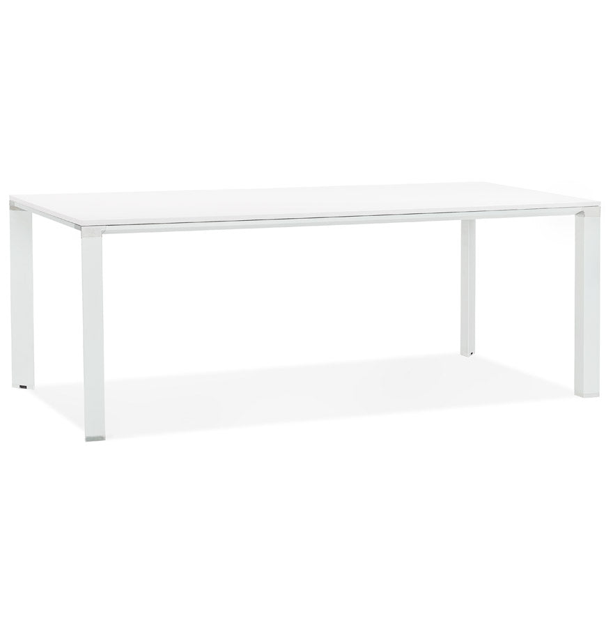 Alurea | Elegante eettafel in wit hout – veelzijdig en stijlvol