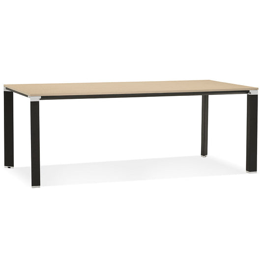 Aurelia | Luxe vergader- en eettafel – natuurlijk hout – 200x100 cm-OfficeKing