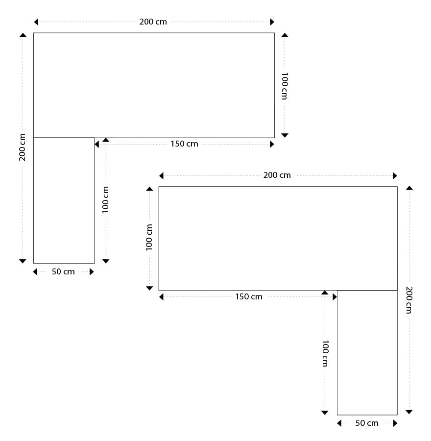 Noblewood | Luxe hoekbureau – stijlvol en functioneel – 200 cm-OfficeKing